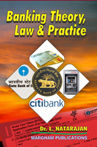 Banking Theory, Law & Practice - Dr. L. Natarajan